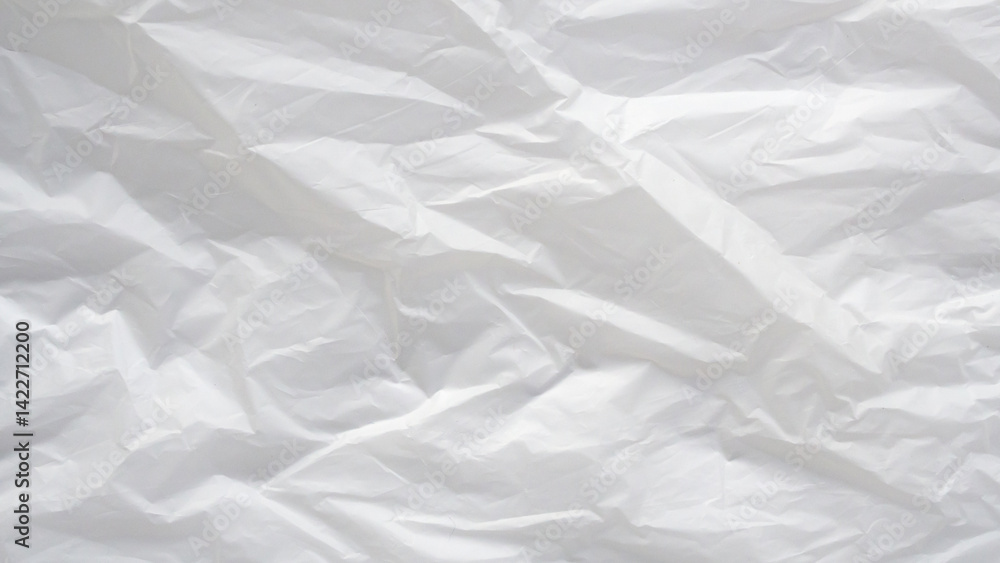 Obraz premium White plastic bag texture background
