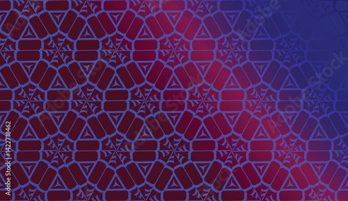 Multicolored Blurred Gradient Background.Hipster Pattern With Polygonal Elements. Triangles Style. Vector Illustration. Background For Your Business Project. Advert, Template Screen