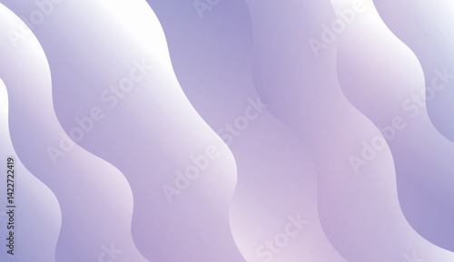 Modern Background With Wave Gradient Shape. For Your Design Wallpapers Presentation. Vector Illustration with Color Gradient.