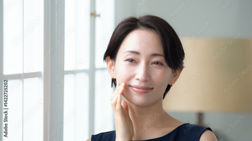 女性　スキンケア