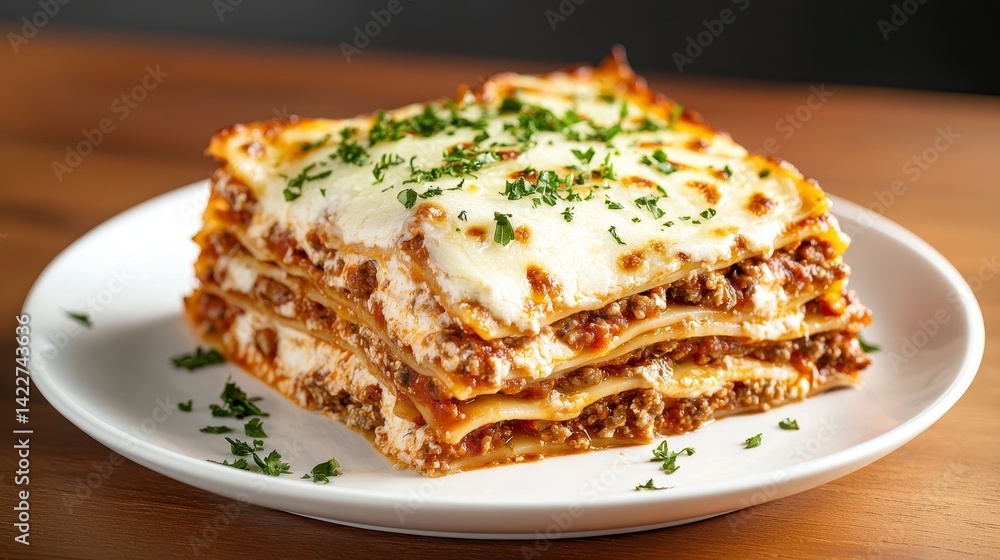 Delicious Layered Lasagna Dish Delicious Layered Lasagna Dish