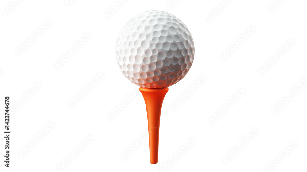 golf ball isolated on white golf ball isolated on white