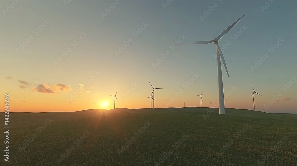 Obraz premium Blurry sunset landscape warm colors and peaceful atmosphere ideal for travel and lifestyle designs