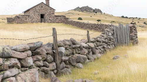 Fort Davis Historical Site in Texas Landscape