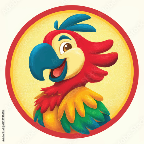 parrot on a branch