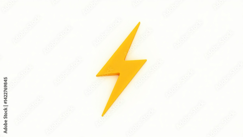 lightning bolt on white background lightning bolt on white background