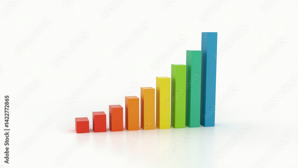 business graph with arrow business graph with arrow