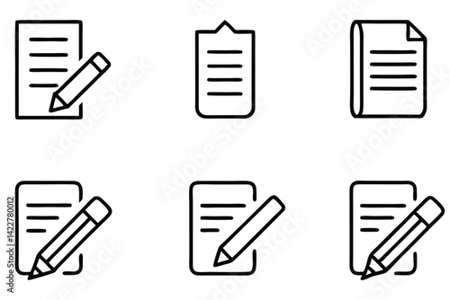Hand writing on docu guide to effective practice