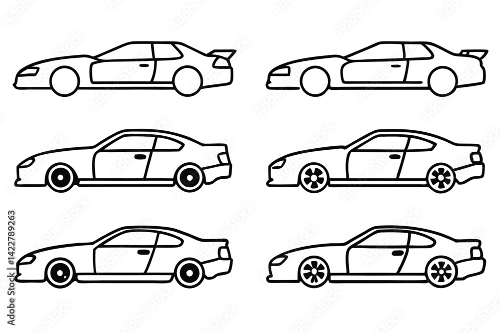 Fototapeta premium JDM Cars Iconic Designs and Performance Upgrades