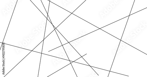 Trendy random diagonal lines image. Random chaotic lines. Vector eps10