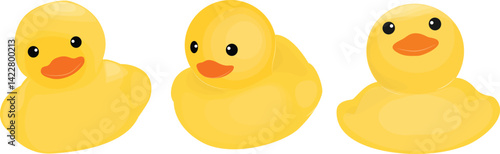Duckies illustration drawing vector