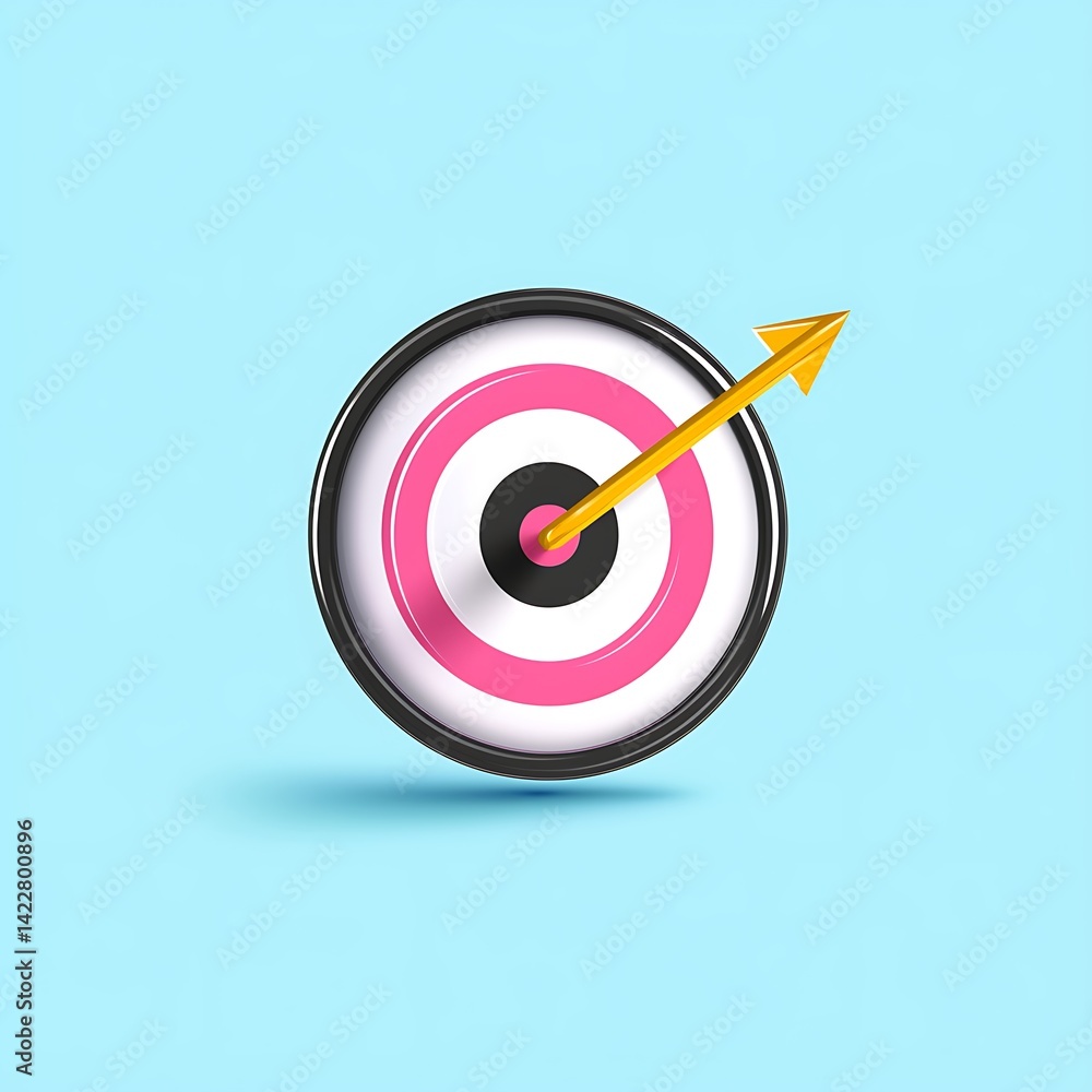 Target Hit, Pastel Aim Target Hit, Pastel Aim