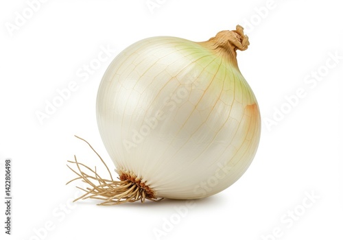 Wallpaper Mural A close up shot of several fresh green okras arranged on a plain white surface in a studio setting Torontodigital.ca