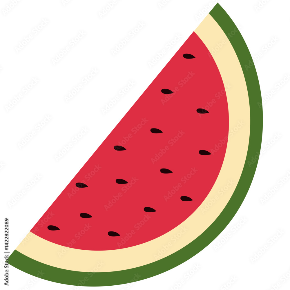 watermelon slice vector illustration watermelon slice vector illustration