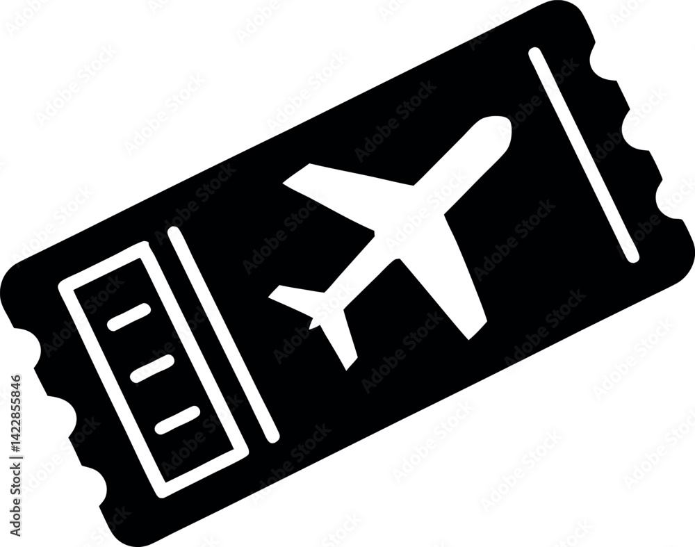 Fototapeta premium airplane icon vector illustration
