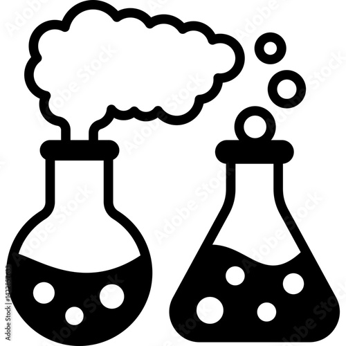 Chemical Reaction Icon