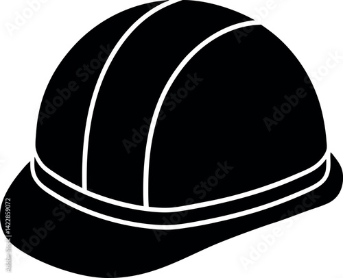 vector illustration of a helmet