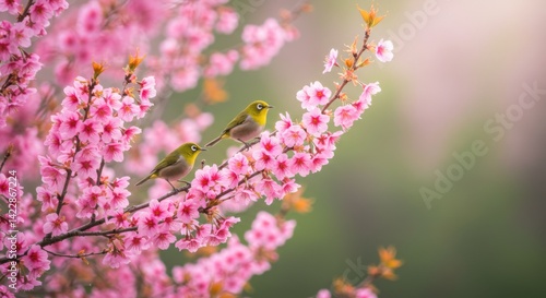 Cherry Blossoms in Bloom