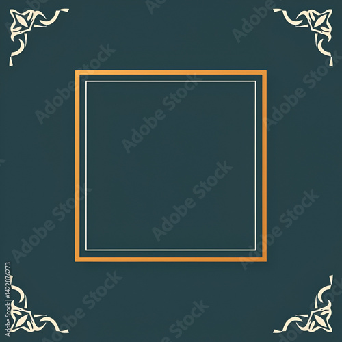 Vector background template for quote with bracket. Quote text form for motivation inspiration. Empty frame for messages. Business card template information text message. Vector illustration. EPS 10/AI