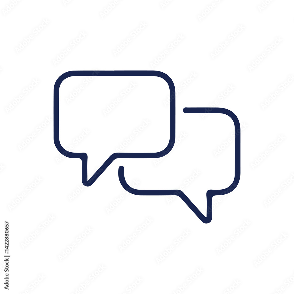 Comment icon vector symbol icon speech bubble icon discussion line icon in trendy flat design.talk message Bubble chat icon. vector illustration eps 10. Comment icon vector symbol icon speech bubble icon discussion line icon in trendy flat design.talk message Bubble chat icon. vector illustration eps 10.