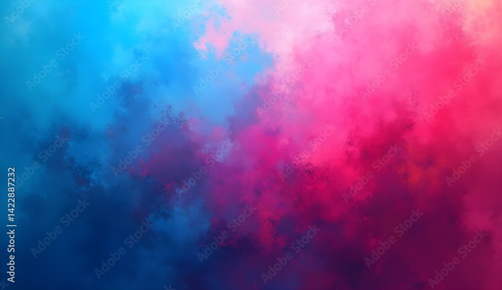Vibrant abstract watercolor background in blue and pink hues Vibrant abstract watercolor background in blue and pink hues