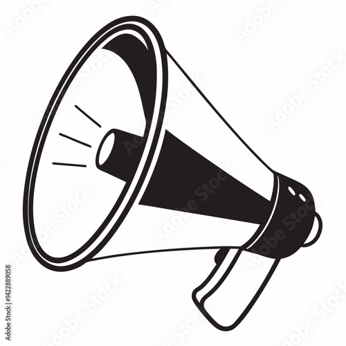 megaphone vector illustration