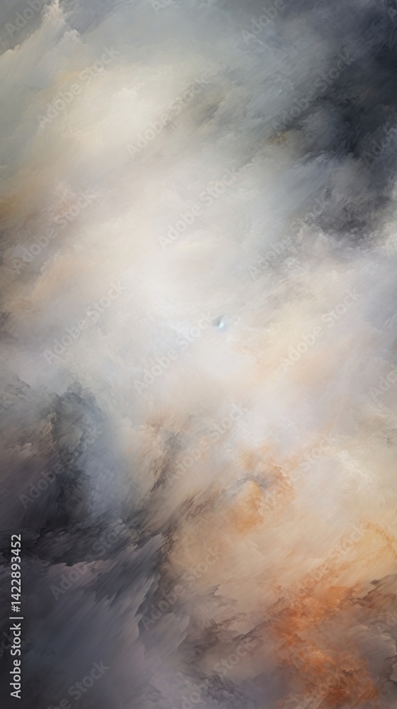 Obraz premium Abstract painting backgrounds nature cloud.