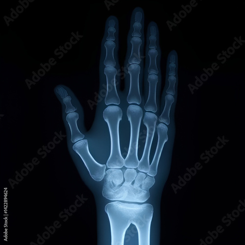 x ray of human hand