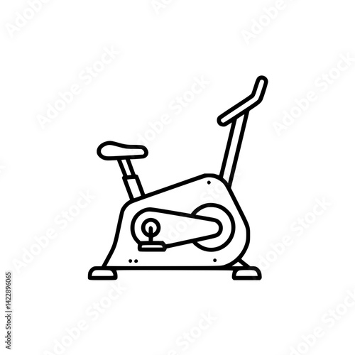 Stationary Bike Icon