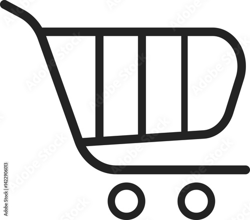 Shopping cart icons. shop and sale. Web store shop icons. Full and empty symbol. clip art trolly design
