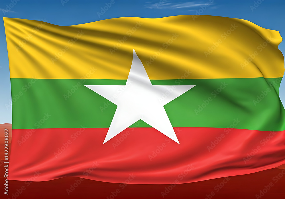 Flag_of_Myanmar Flag_of_Myanmar