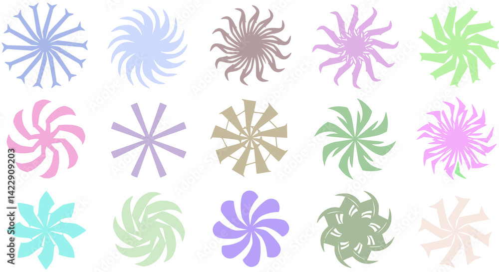 Pastel Swirl Mandala Designs Abstract Floral Patterns Vector Graphics Pastel Swirl Mandala Designs Abstract Floral Patterns Vector Graphics