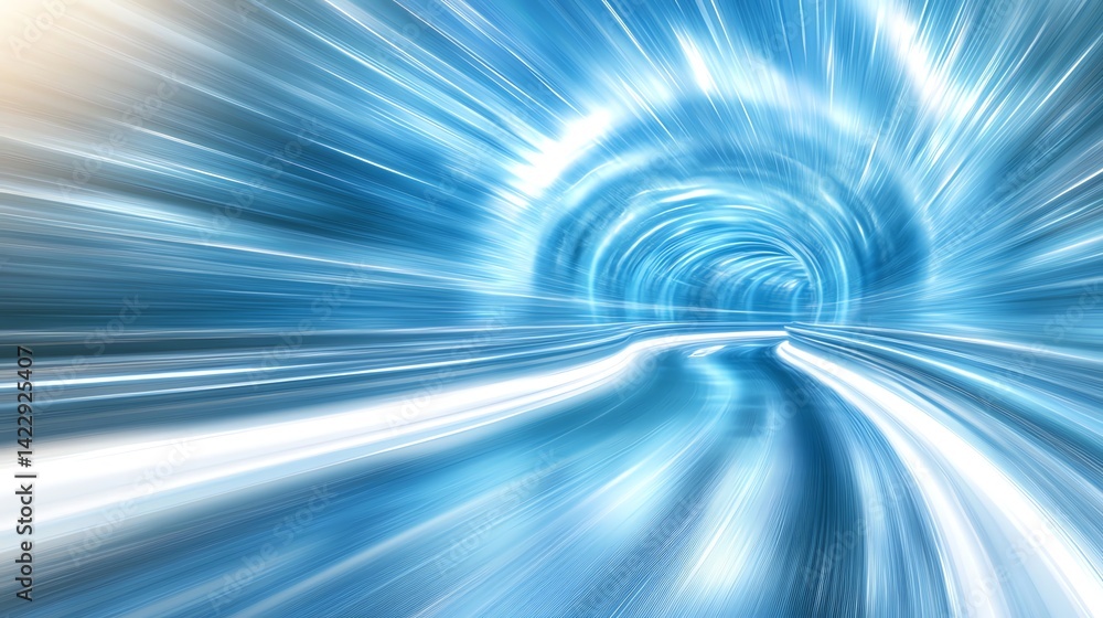 Speed Light Tunnel Abstract Background Motion Blur Speed Light Tunnel Abstract Background Motion Blur
