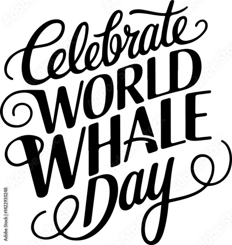 Celebrate World Whale Day Design