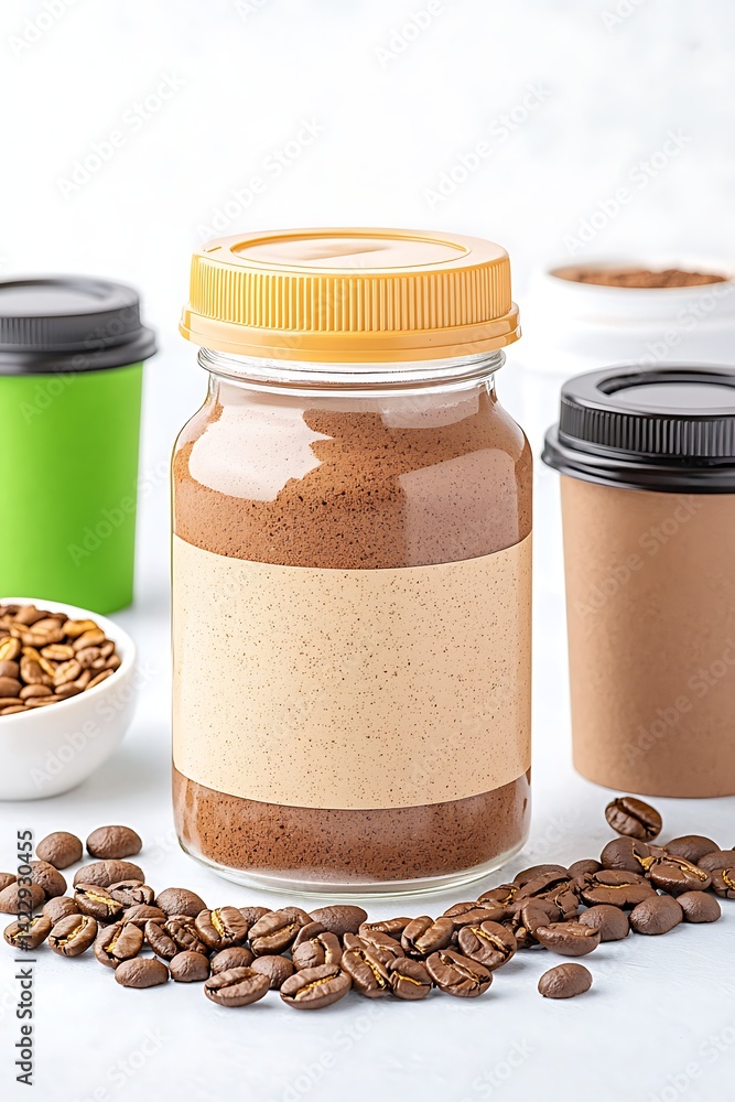 Coffee Spread Jar Display Coffee Spread Jar Display