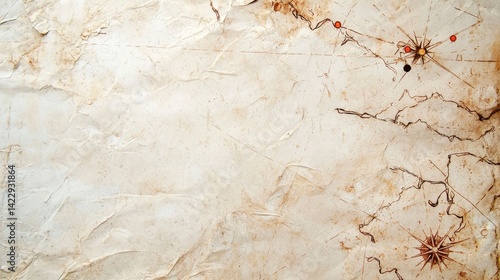 Vintage Map Background Texture