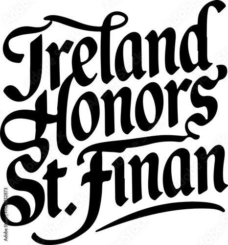Ireland Honors St. Finan.