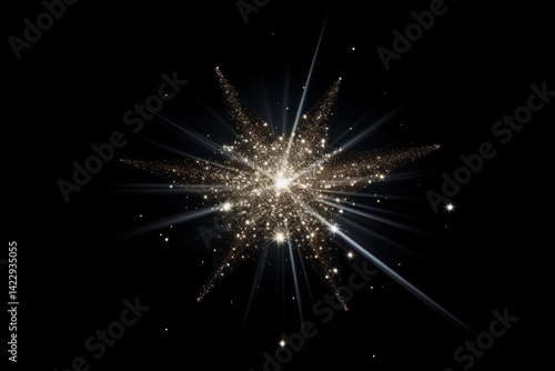 Wallpaper Mural Star light fireworks lighting. Torontodigital.ca