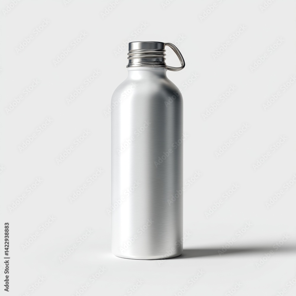 Silver Metal Water Bottle: Eco-Friendly Hydration Silver Metal Water Bottle: Eco-Friendly Hydration