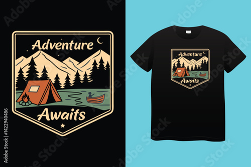 t shirt badges and sticker outdoor