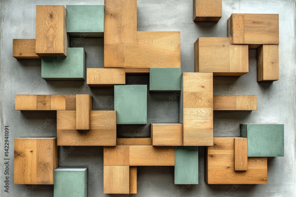 Geometric Wooden Blocks Geometric Wooden Blocks