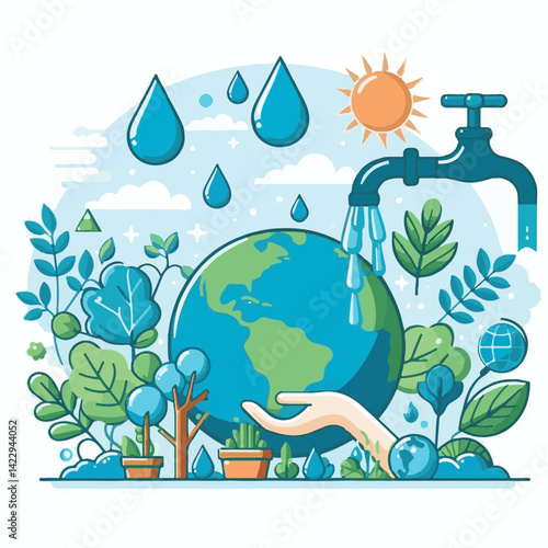 nature, environment, planet, earth, save, ecology, environmental, awareness, concept, conservation, drop, life, global, day, clean, background, liquid, green, water, natural, world, energy, health, pl