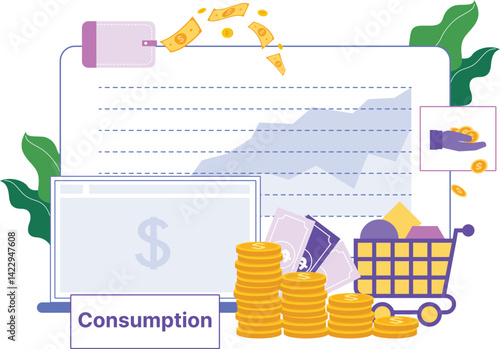 Consumption Rate in the Economy 