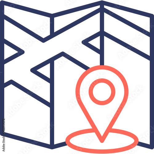 Address line color icon