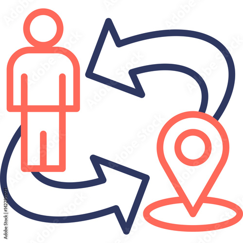 Position line color icon