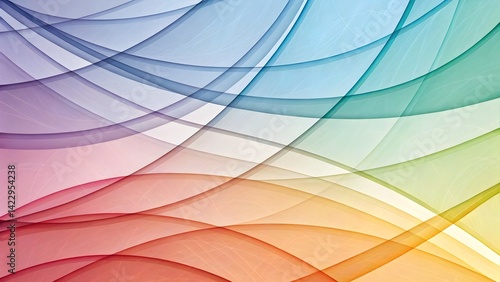 Modern abstract background featuring overlapping translucent layers with varying opacity, creating depth and sophistication. Perfect for tech presentations, UI designs, or elegant branding materials.