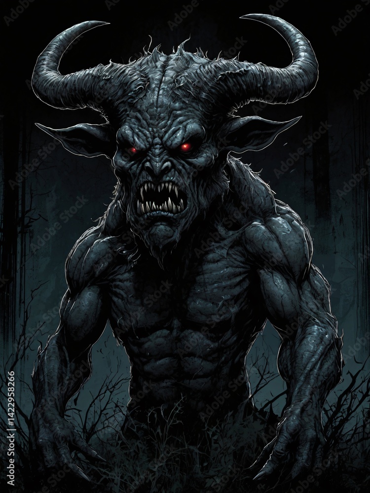 Born of Shadows – The Gothic Horned Beast Born of Shadows – The Gothic Horned Beast