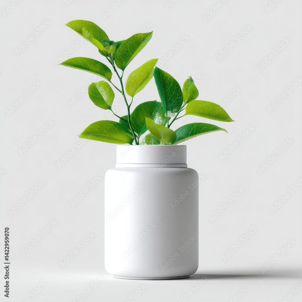 Sprout from Pill Bottle: Growth, Renewal, and Healing Sprout from Pill Bottle: Growth, Renewal, and Healing
