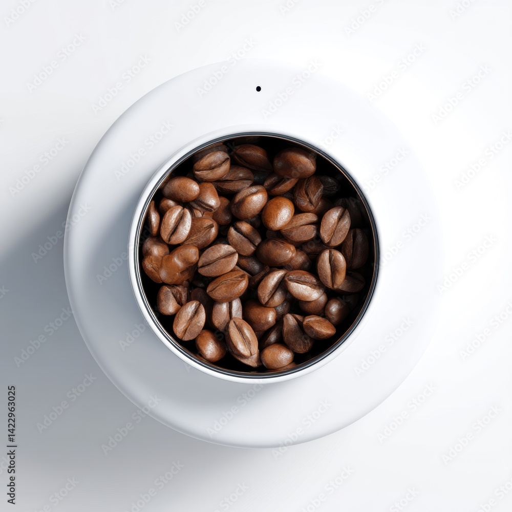 Coffee Bean Storage Container - Minimalist Design Coffee Bean Storage Container - Minimalist Design
