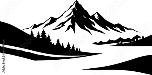 Adventure Outdoor Silhouette Vector Bundle | Hiking, Biking, Off-road & Vanlife SVG Pack